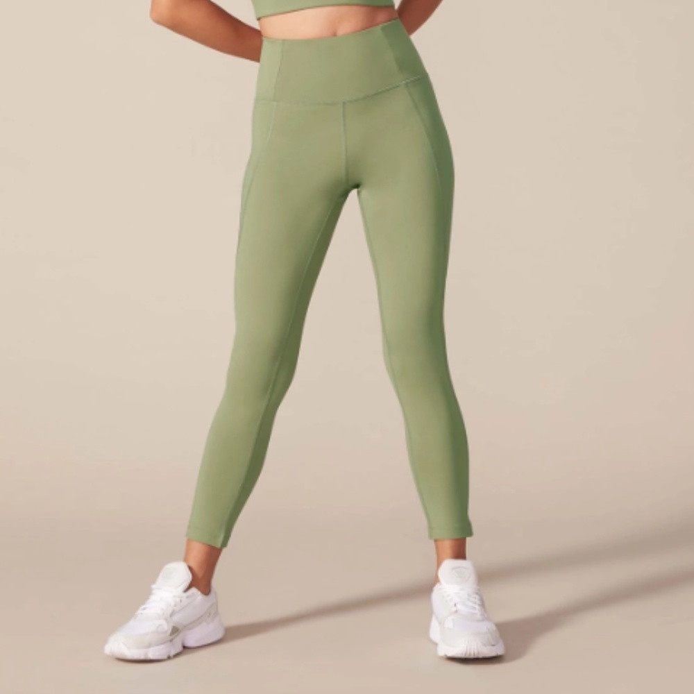 Olive Compressive High - Rise Legging 28.5" Inseam
